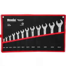 ست 12 عددی آچار دو سر تخت مدل RH-2205 رونیکس