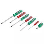 پیچ گوشتی دسته کریستالی مشتی 7 عددی مدل RH-2701 رونیکس