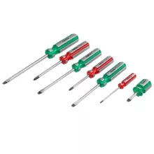 پیچ گوشتی دسته کریستالی  7 عددی مدل   090-TOSAN