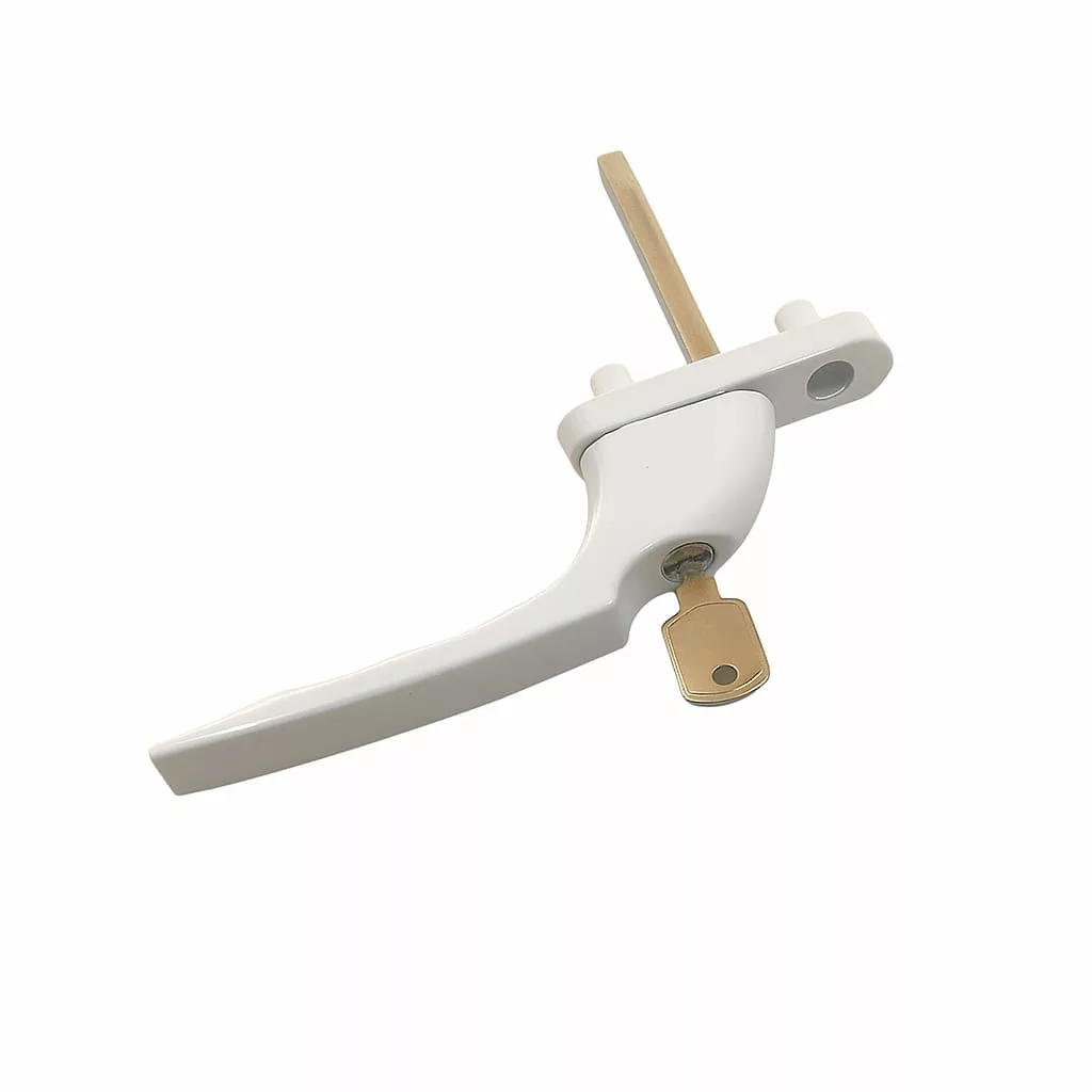 دستگیره یک طرفه کلید خور پنجره pvc