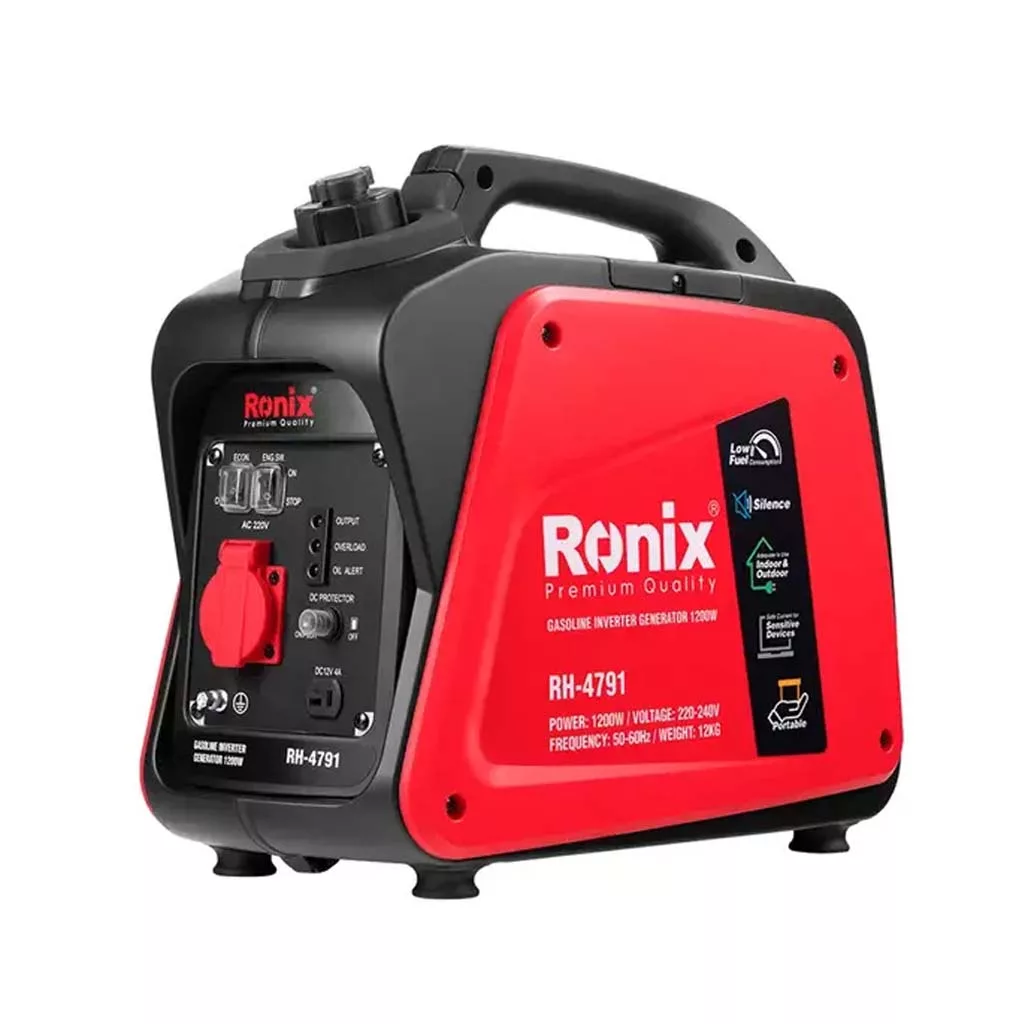 موتور برق بنزینی سایلنت 1200 وات مدل RH-4791 رونیکس