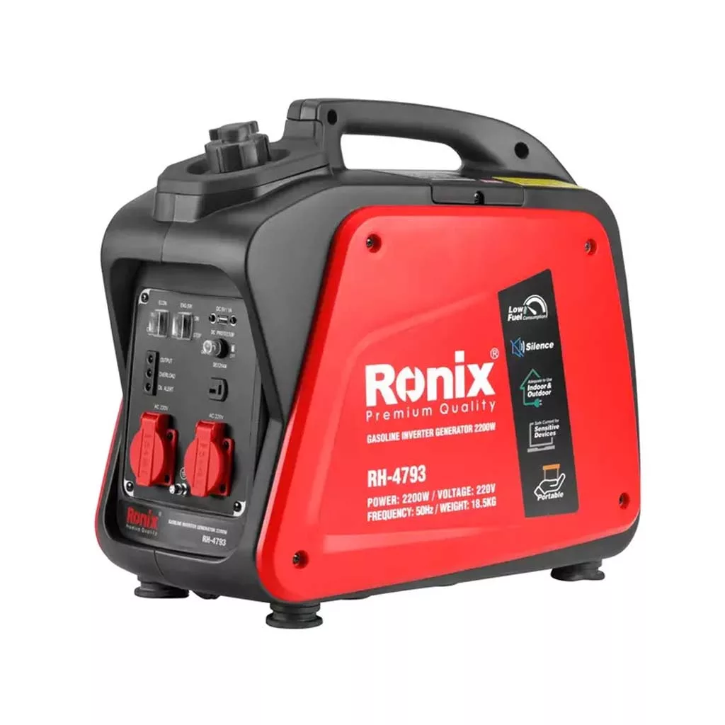 موتور برق بنزینی سایلنت 2200 وات مدل RH-4793 رونیکس
