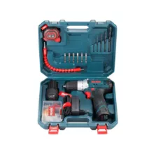 کیت دریل شارژی چکشی 12 ولت دو باتری مدل RS-8613 رونیکس