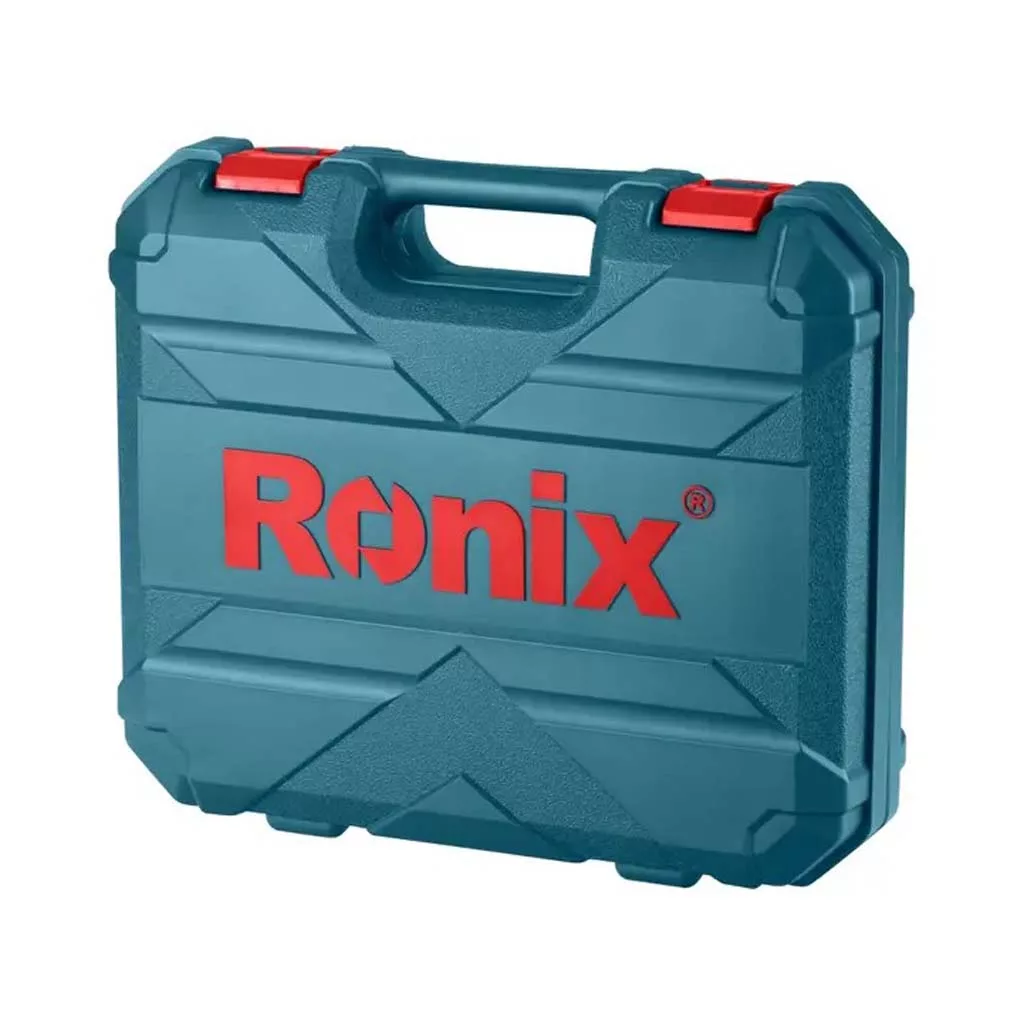 کیت دریل شارژی چکشی 12 ولت دو باتری مدل RS-8613 رونیکس